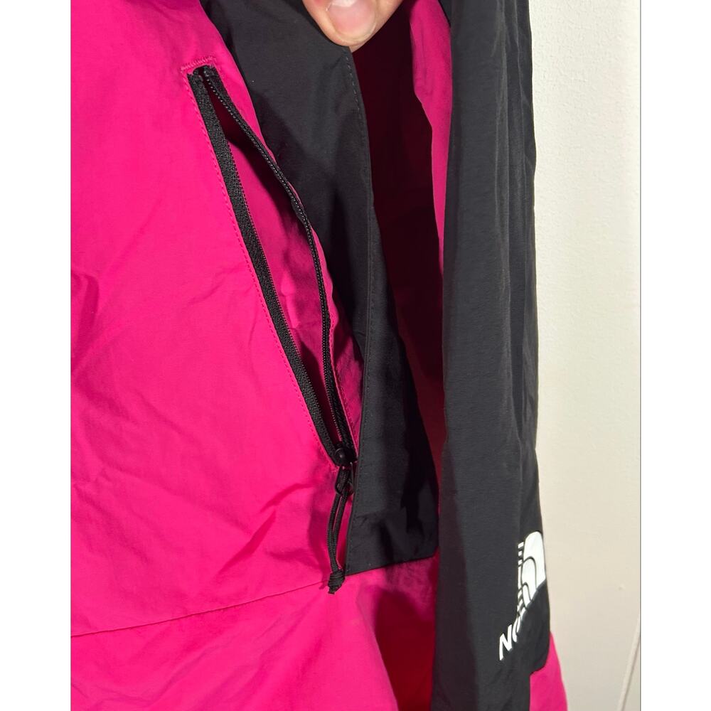 The North Face Antora Waterproof Rain Jacket Pink Black Mens Size Small Gorpcore - Picture 10 of 10